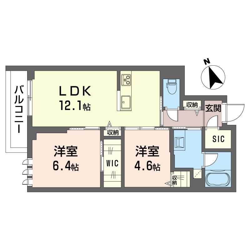 ル　パラディ　アデガワ 303号-15