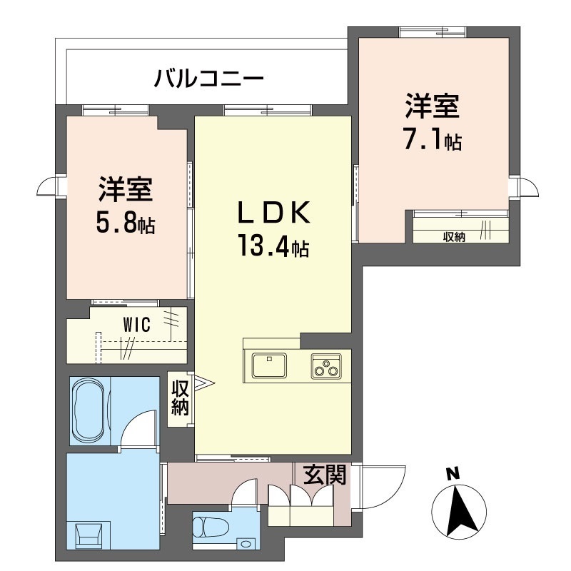 フィデラルーチェ ウメダ 201号-15