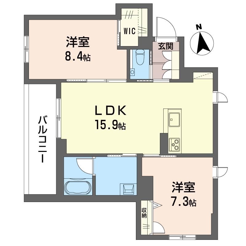 フィデラルーチェ　ウメダ 302号-15