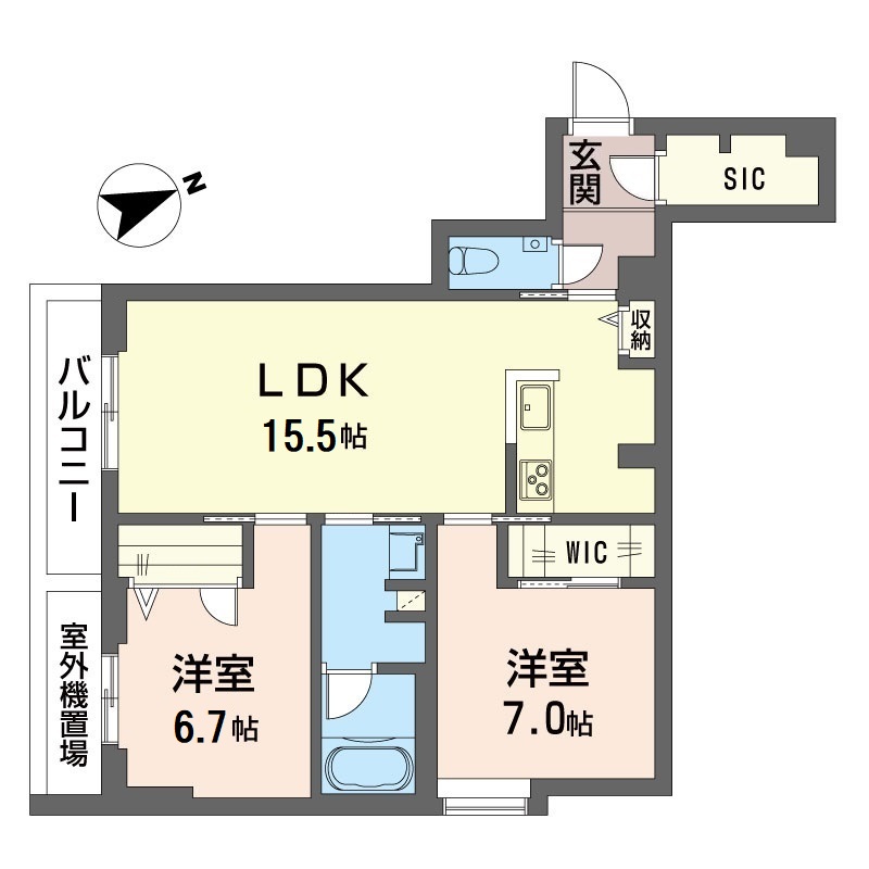 ネイビーコート 201号-15