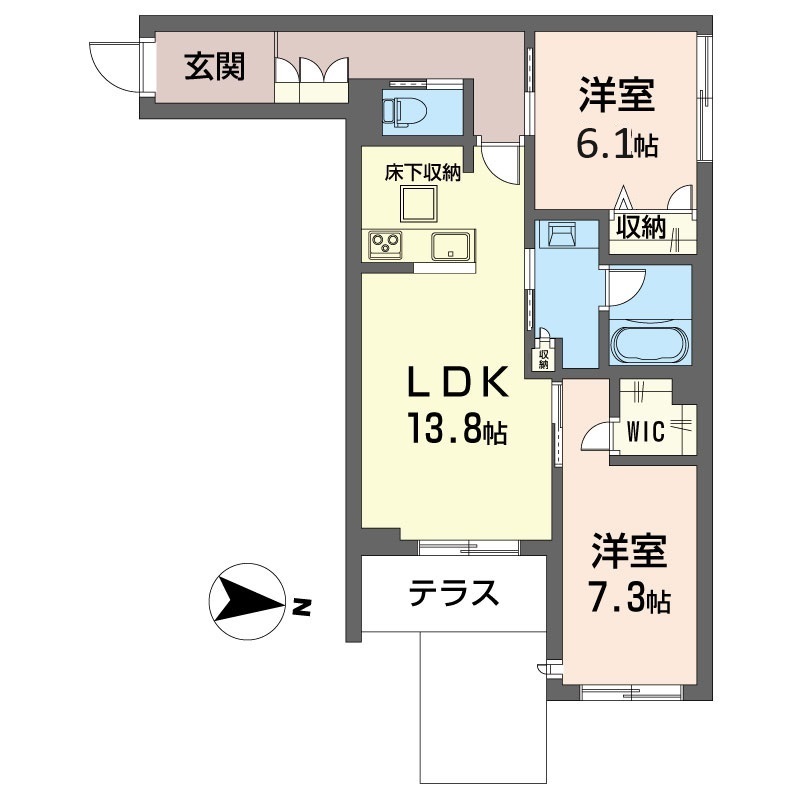 プラム テラス 205号-15