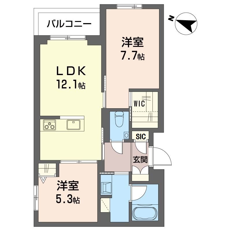 ヴィラージュ穂々 201号-15