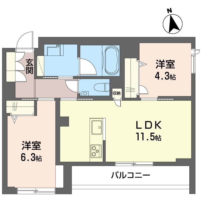 ブルーメゾンワイ 202号-15