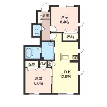 メゾン ラフィネ Ⅱ 101号-16