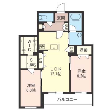 ヴィアソーレ三鷹 205号-16