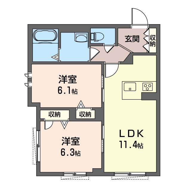 リラフォートＭ 101号-16