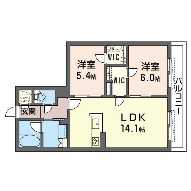 エクラージュ国立210-2