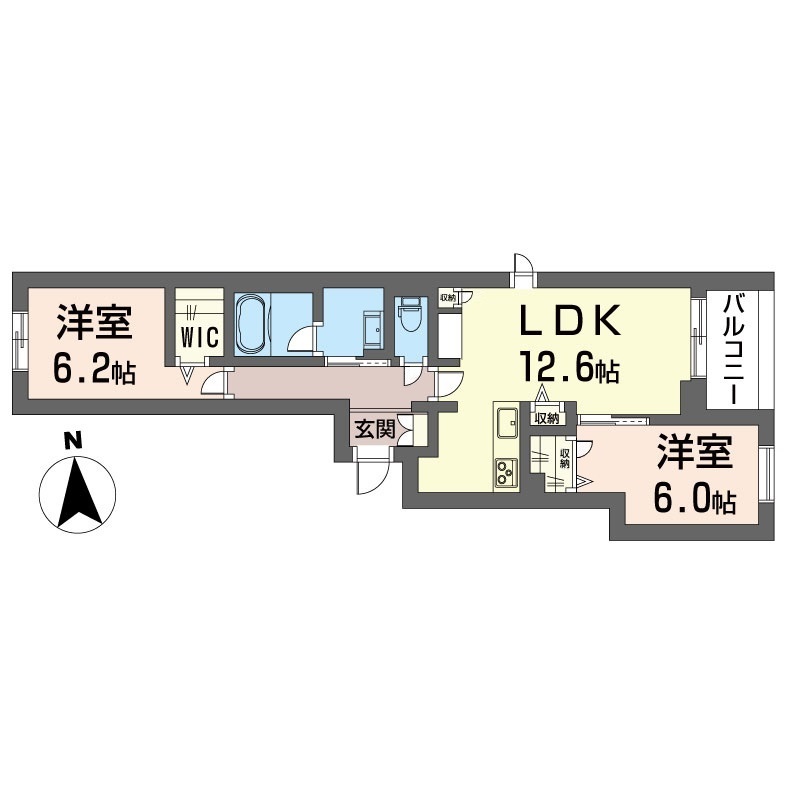 パストラーレ三鷹下連雀 205号-6
