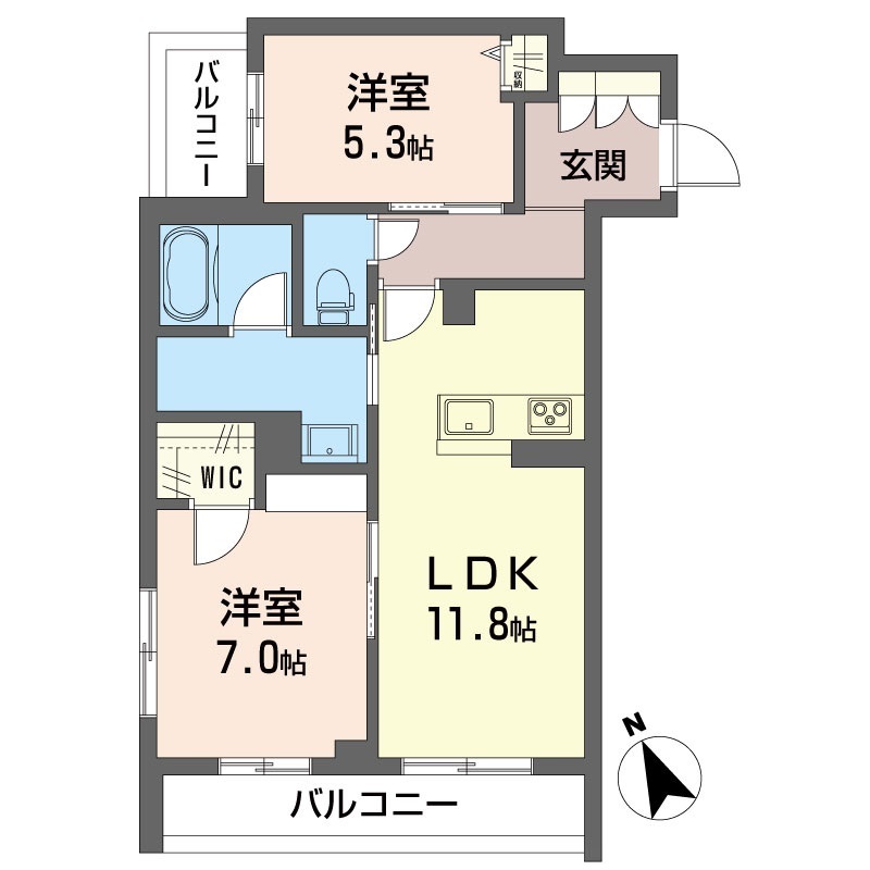 シャーメゾンハレムサシノ　マーリエ 202号-16