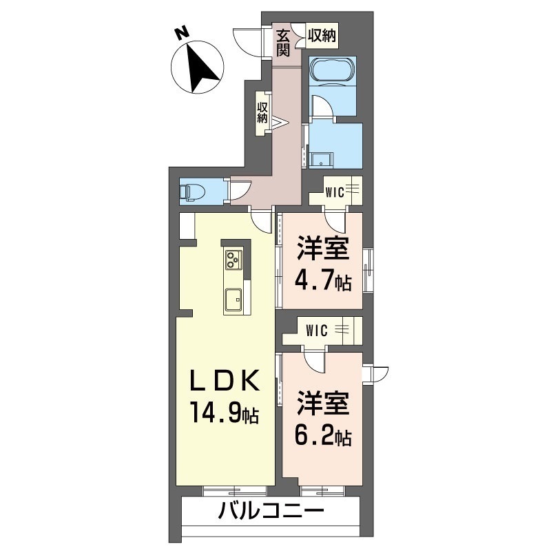 シャーメゾンハレムサシノ　マーリエ 205号-16