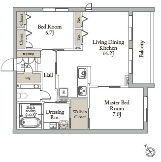 シャーメゾン藤雅庭 206号-14