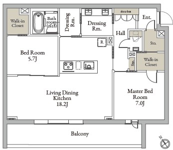 シャーメゾン藤雅庭 302号-14