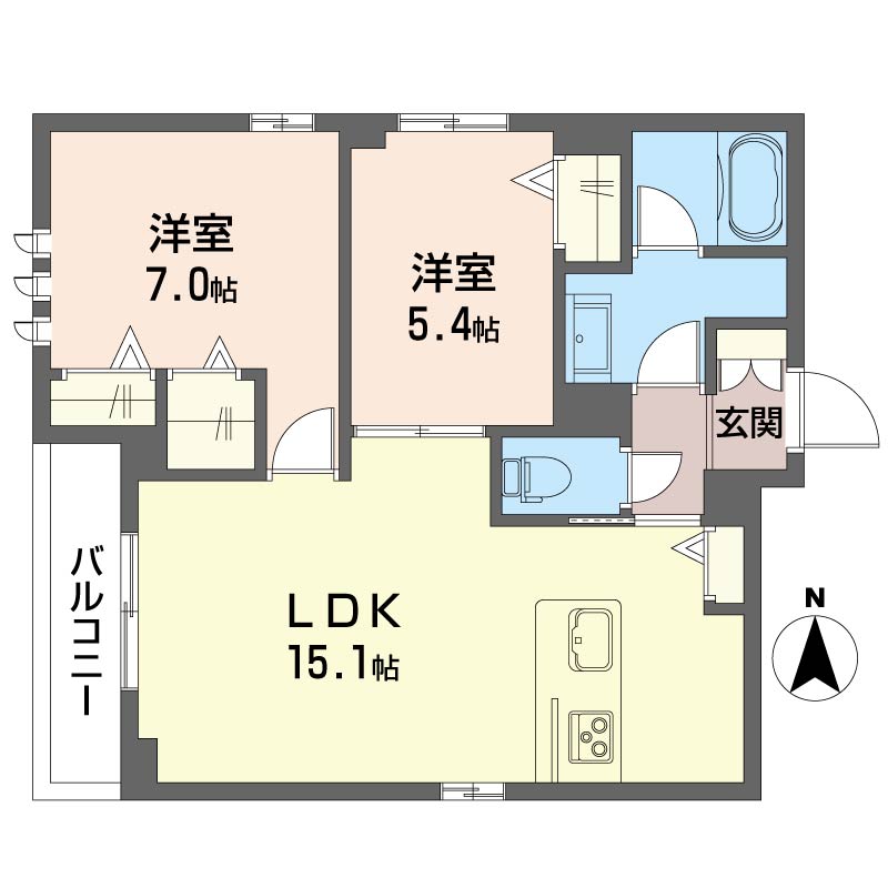 メゾン　ド　メイヤ―202-2