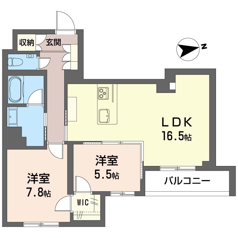 メリア調布302-2