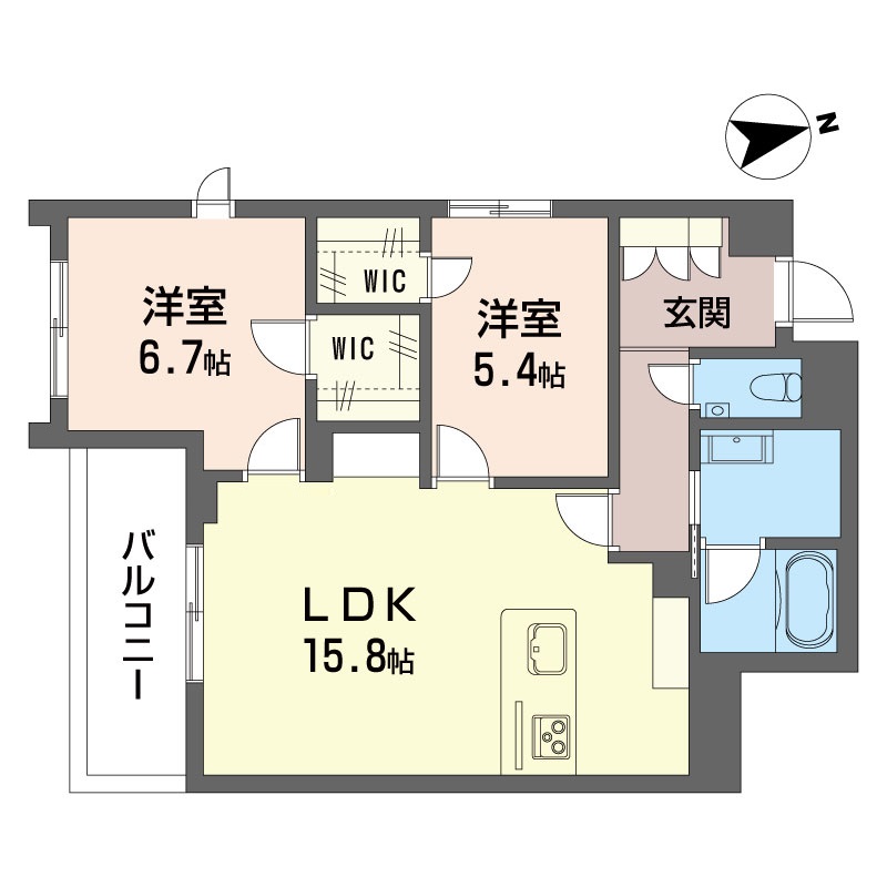 メリア調布401-2