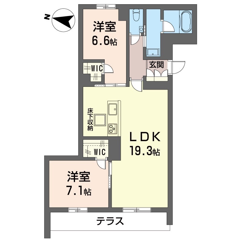 ホクレア分倍河原 101号-15