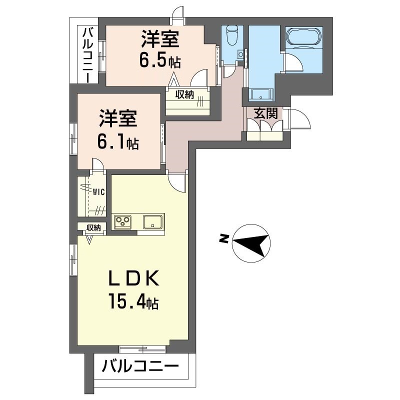 ホクレア分倍河原 201号-15