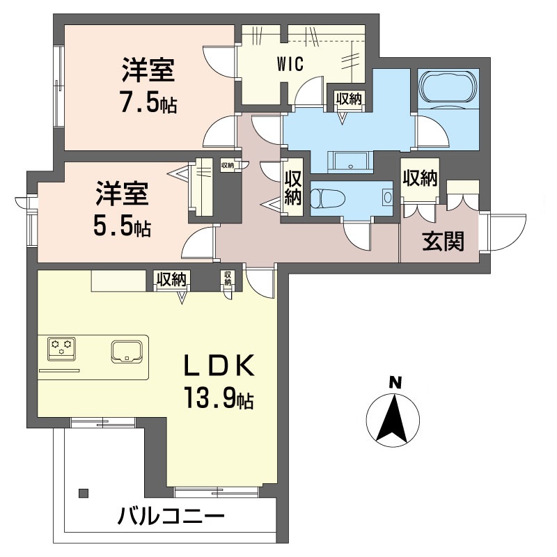コンフォーザ三鷹201-2