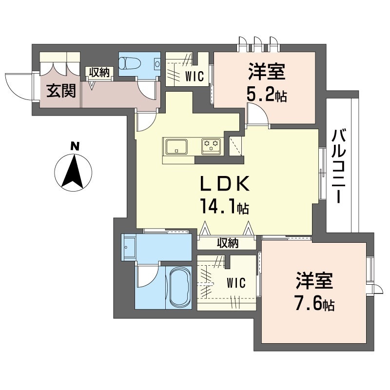 コンフォーザ三鷹206-2