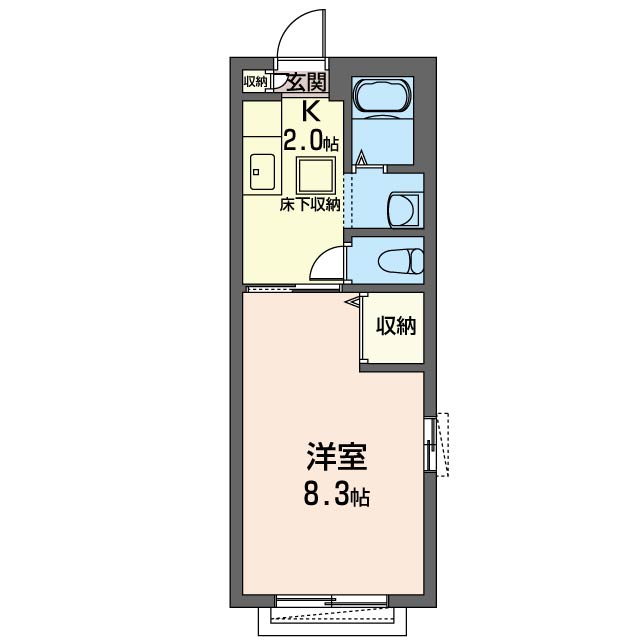 シャーメゾン　コーワ西棟 101号-16
