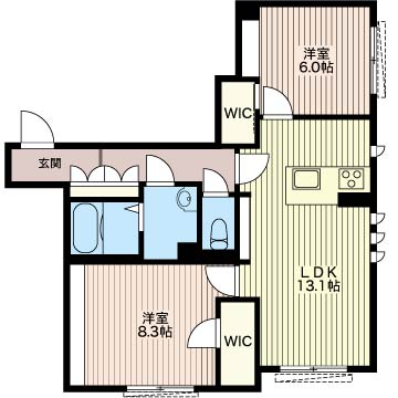 クレスティーク都立大 102号-16