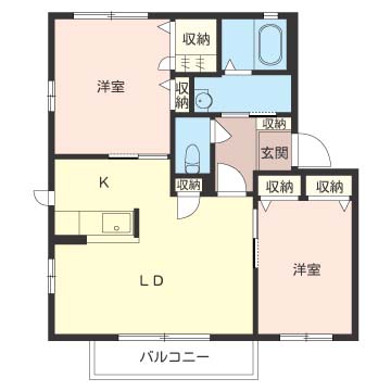 シャーメゾンつつじヶ丘Ａ201-2