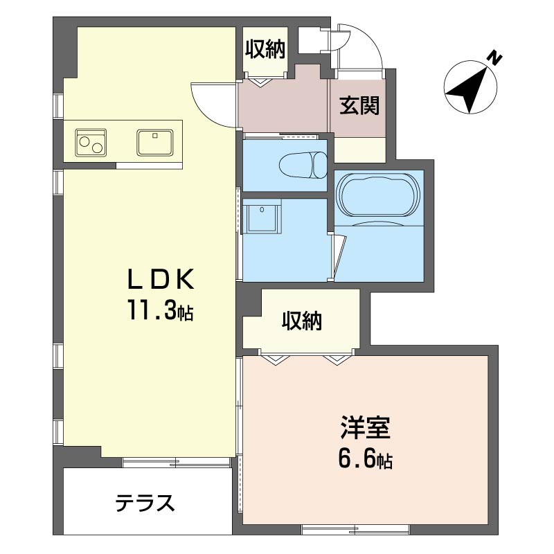 チェーリオ八雲 101号-16