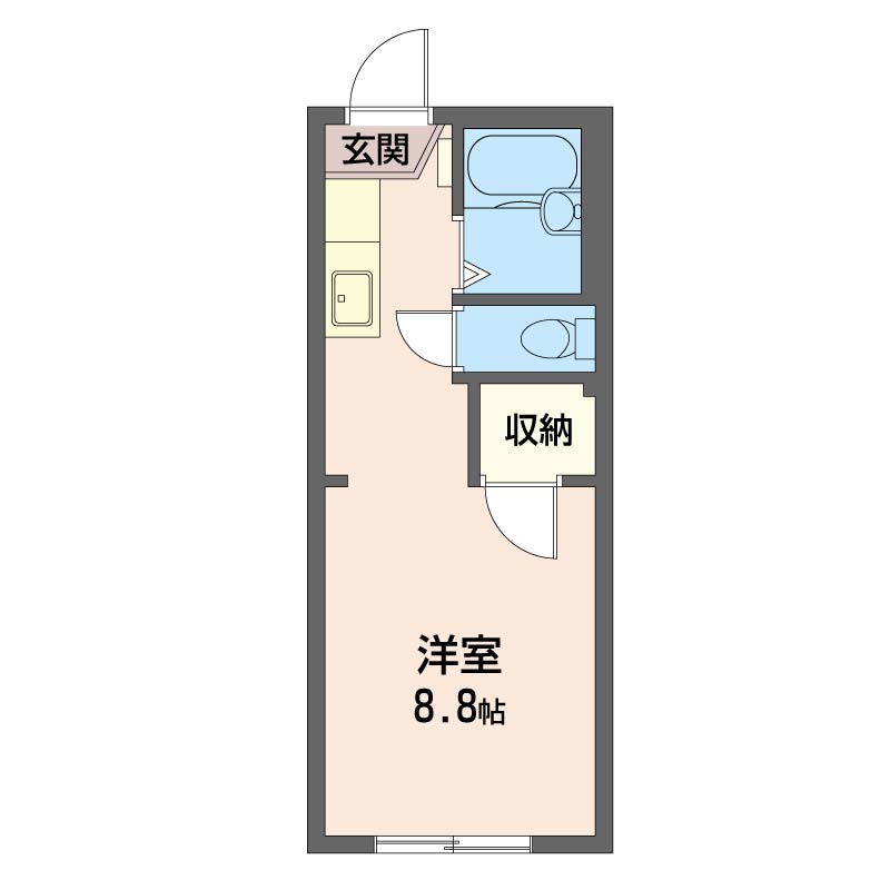 クレストハウス 110号-4