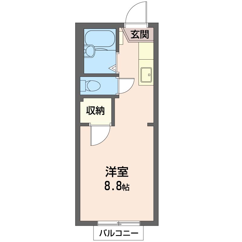 クレストハウス 206号-4