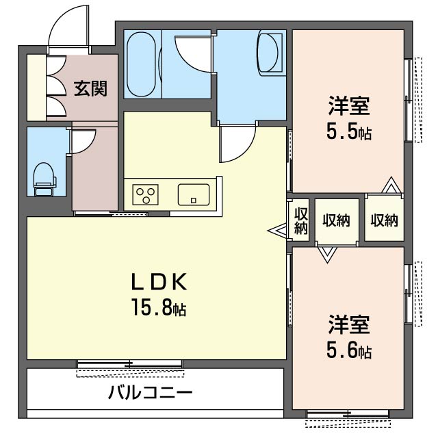ＳｈａＭａｉｓｏｎ　Ｈａｌｅ国立　桜通り102-2
