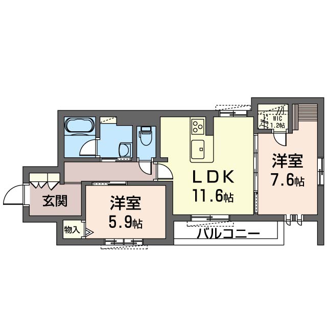 リラフォレスト西立川 303号-14