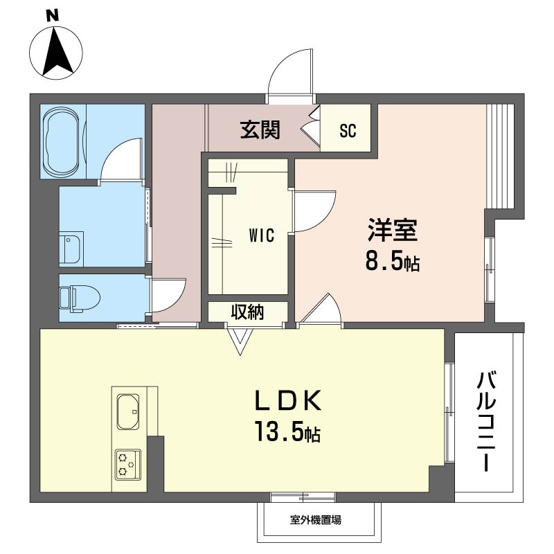 ティサージュ寺町 201号-13