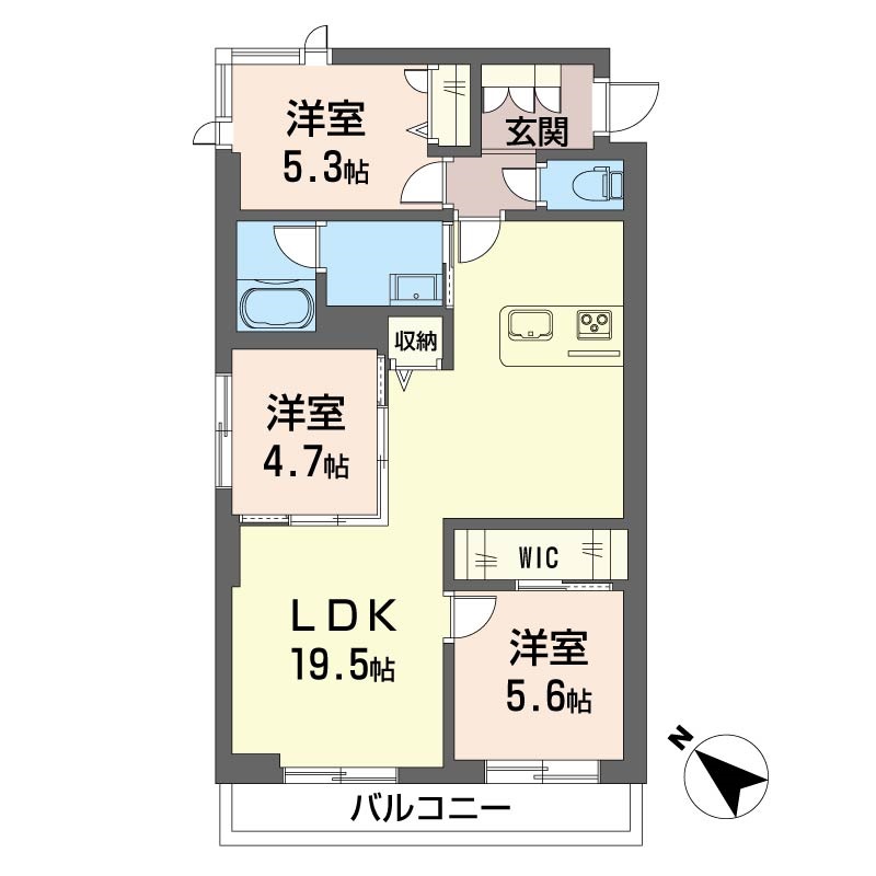 ホクレア聖蹟桜ヶ丘 301号-16