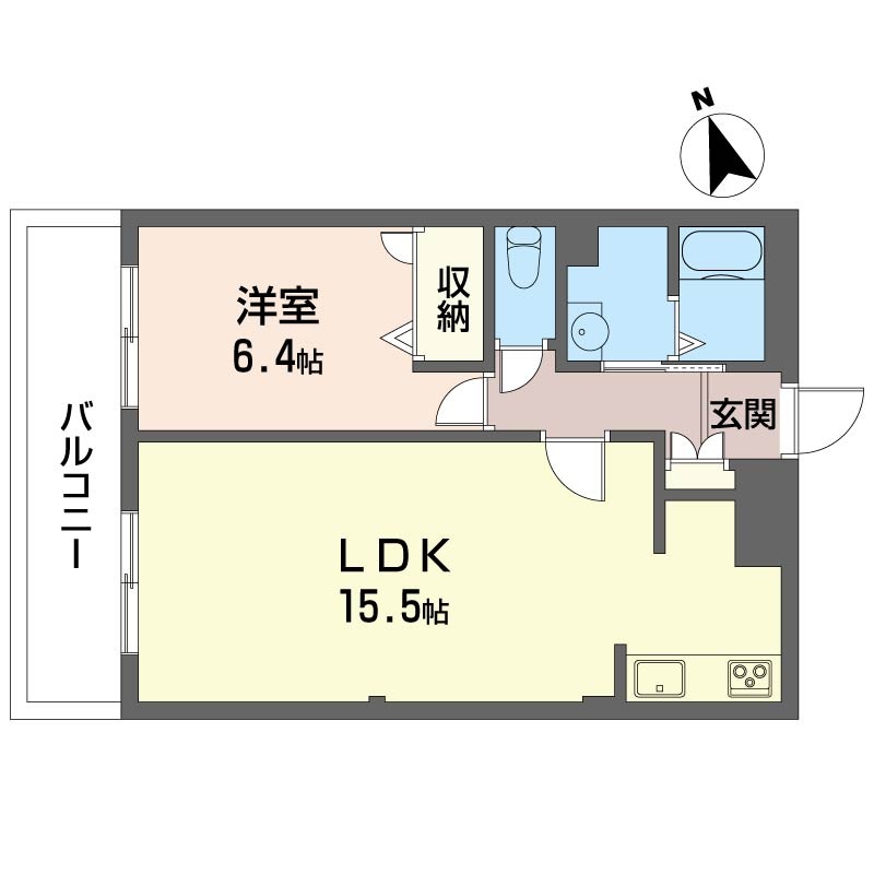 ディアコート白糸台Ａ 202号-15
