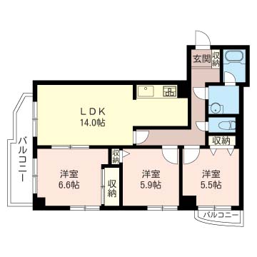 アルボォル上十条 203号-6