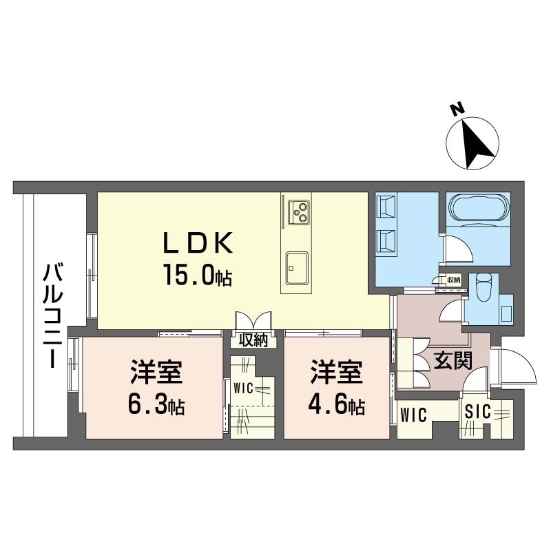シャーメゾンステージ柿の木坂 305号-15