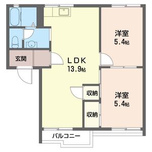 鶴金コ－ポ 205号室