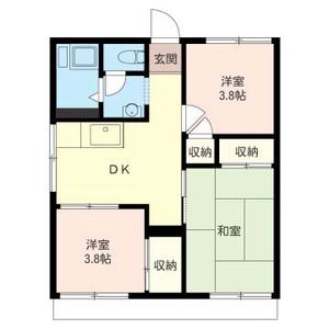 アムール・ヒルカワ 105号室