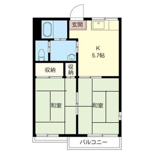 ソレイユ長瀬　Ⅲ 201号室