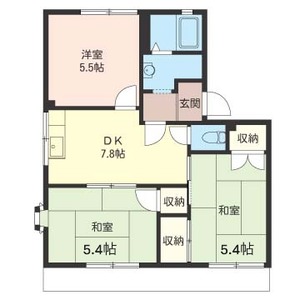 フ・ミール横田　Ａ 102号室