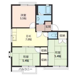 フ・ミール横田　Ａ 202号-2