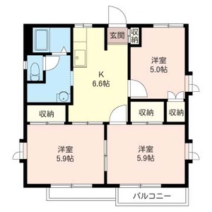 ヒルズ藤塚　Ｃ 201号室