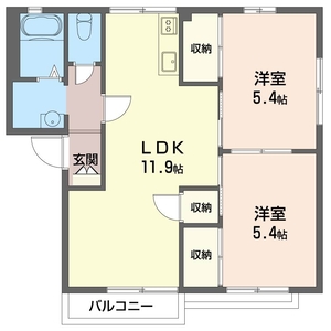 ハイツアゼリア　Ｂ 202号室