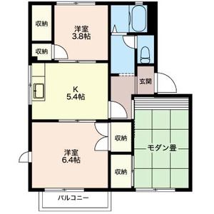 クレスト宮下　Ｃ 202号-14