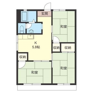ドエル山際 102号室