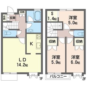 ＷＥＳＴ　ＨＩＬＬＳ　Ａ 102号室