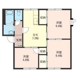 サンハイツフジ　Ⅱ 102号室