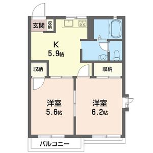 クロッシング吉野 201号室