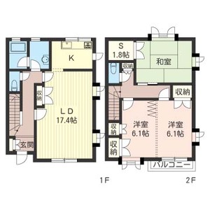 Ａｊｏｕｒ　Ｐａｌ　Ｄ 102号室