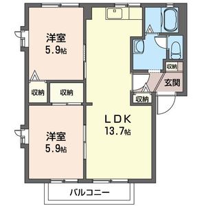 ウィローズコート　Ａ 202号室